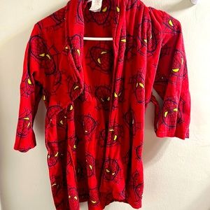 Boys Spider-Man robe.